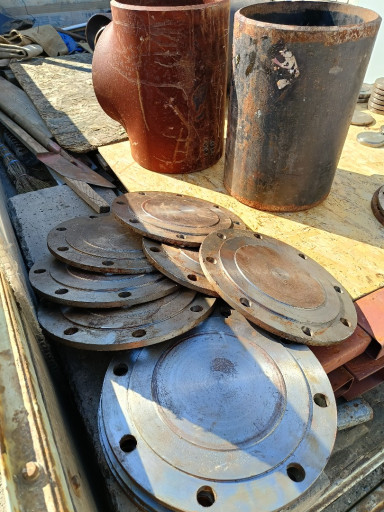 Заглушка фланцевая сталь​ная