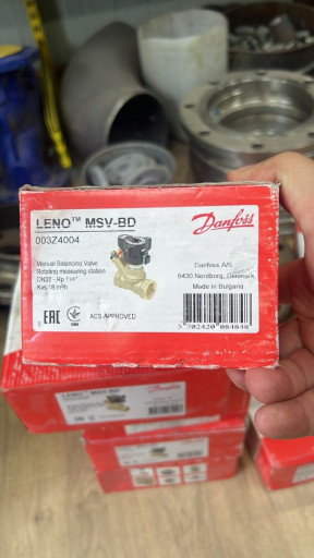 Продам Клапан ручной  ба​лансировочный Danfoss MS​V-BD Ду32 шт4 , ду50 шт4