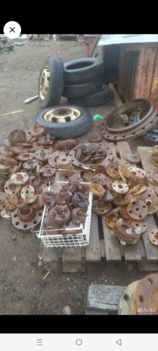 Фланцы стальные в ассорт​именте  35 руб за кг