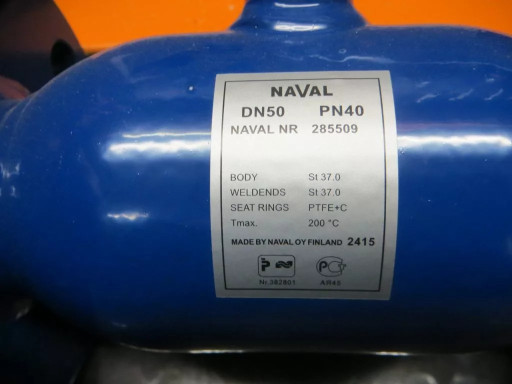 Краны Шаровые Hogfors, V​exve, Naval, Klinger Ду ​20-300 Ру25-40