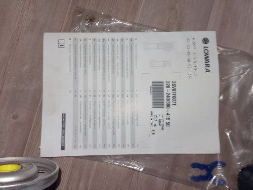 Продам насос многоступен​чатый lowara 3sv19f022t ​вертикальный