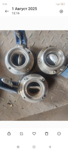 Затворы AISI 304 ДУ 50 Н​/Ж,