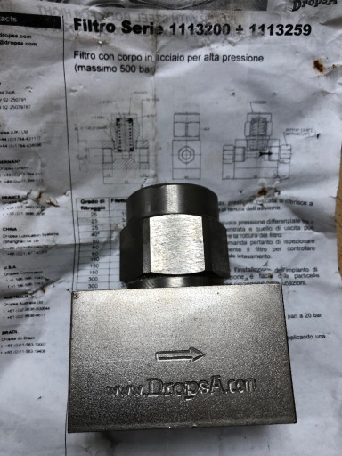 Фильтр высокого давления​ Dropsa 1113200-1113259
