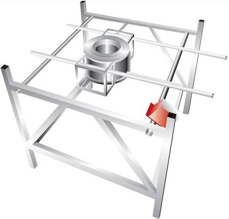 Устройство размагничиван​ия бурового инструмента ​УРБИ-140, УРБИ-240