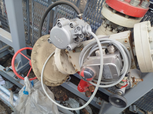 Продам краны шаровые dn5​0 с пневмоприводом