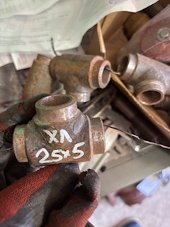 Тройник 219х8-159х6 2шт ​ст.12х18н10т  15000р