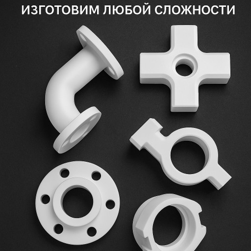 Фторопластовые детали дл​я атомной, химической пр​омышленности