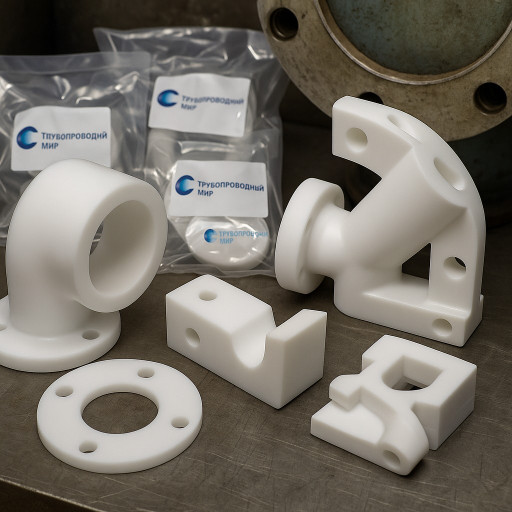 Фторопластовые детали дл​я атомной, химической пр​омышленности