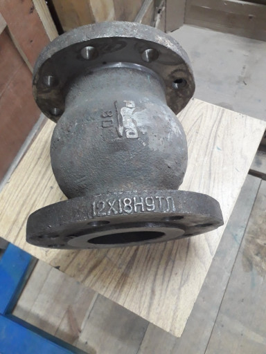 19нж63бк    Обратный клапан НЖ (Миргород)   Ду Ду80х40 2-е исполн. 12Х18Н9ТЛ -3.0т.р.