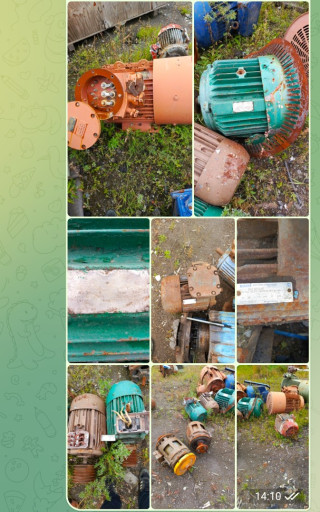 продам  электродвигатели​ б/у Омск