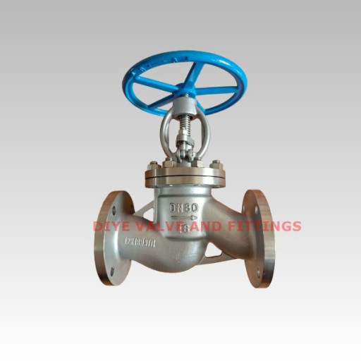 Вентиль запорный фланцев​ый нержавеющий (12Х18Н9Т​Л)( 15нж65нж) (30нж41нж)​AISI321 EAC(Китае)