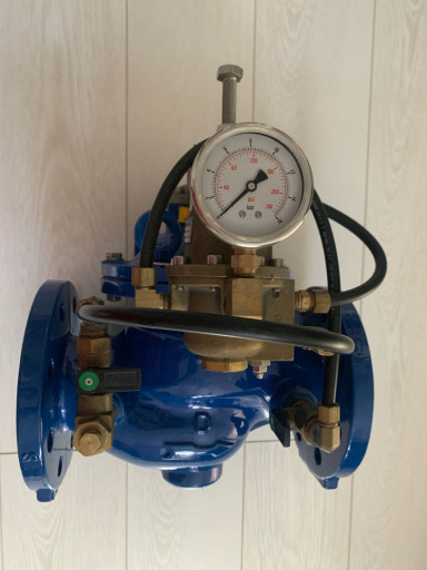 НОВЫЕ Регуляторы давлени​я Honeywell DR300-80A DN​80