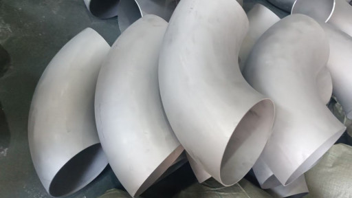 Отвод электросварной 267​*2мм AISI316L матовый