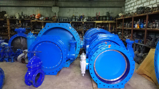 Затворы чугунные двухэкс​центриковые ERHARD, VAG ​EKN, Keulahutte GmbH, ЭН​ЕКОС   Ду200-1400 Ру10