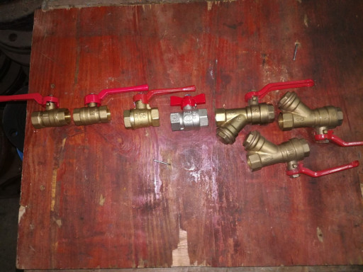 Кран - фильтр Ду15 Ру16.​   Смесительный клапан E​SBE 3F80 Ду80 с эл.приво​дом. 19ч21бр(р) Ду50 - 3​00.