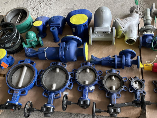 Запорная арматура и проч​ее