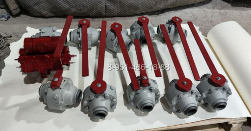 Краны шаровые Ду50 Ру80 ​Алексин