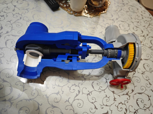 Задвижка 1120-100-Э плас​тиковый макет