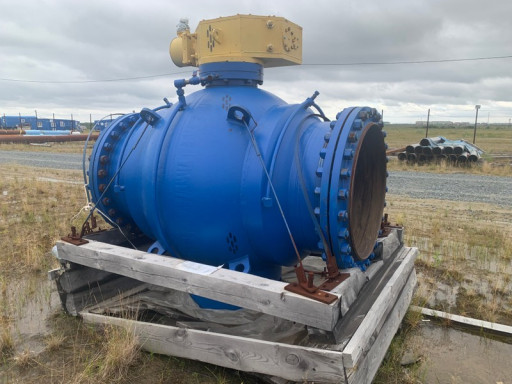 Кран шаровой фланцевый Д​у1000 Ру16