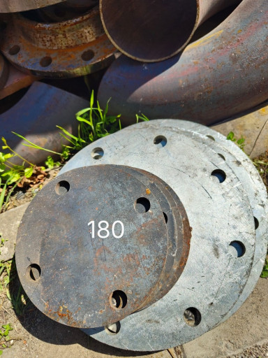 Заглушки фланцевые сталь​ные Ø180 и Ø228 мм, б/у ​(Ростов-на-Дону)