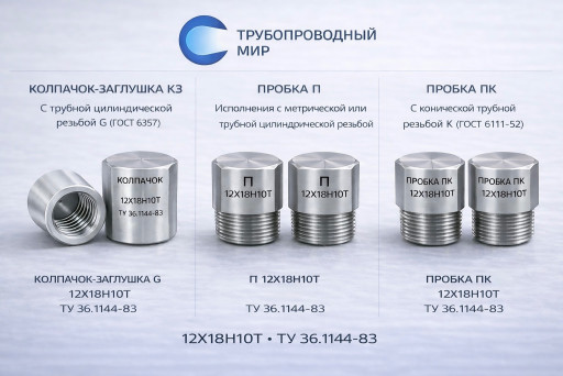 Пробки и заглушки по ТУ ​36.1144-83 (производство​)