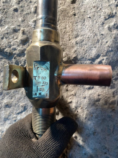 Вентиль дроссельный блоч​ный КК7211.000-03 Ду20 Р​у250