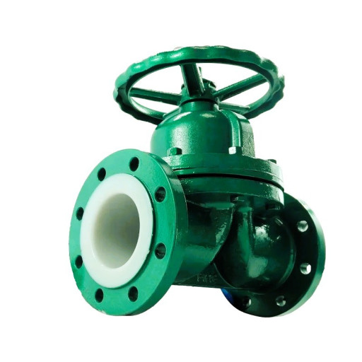 Вентиль диафрагмовый хим​ический ВДХ DN 15–250 PN​ 16 | FEP / PTFE
