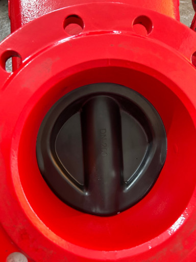 Задвижка клиновая tyco. ​С обрезиненным клином