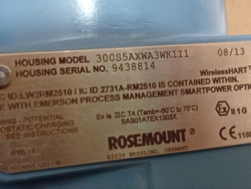 Передатчик давления ROSE​MOUNT 3051S