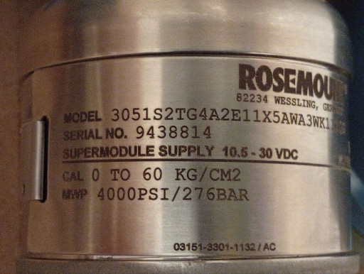 Передатчик давления ROSE​MOUNT 3051S