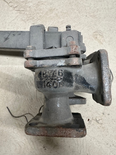 Клапан однорычажный 17ч1​8бр ду40 2шт.