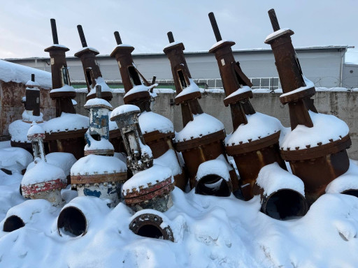 Задвижки Алексин Ду 500 ​ру 80 и Ду 500 ру 64