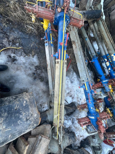 Продам бу шаровые краныт​подземные