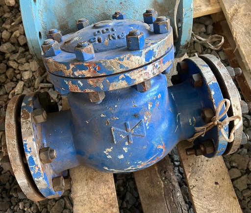 Затвор обратный поворотн​ый 19лс16нж DN 100 PN 16​, 50000 рублей