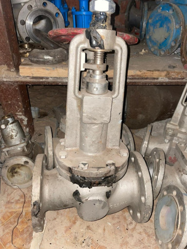 Задвижка стальная .