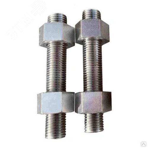 Шпильки(от 10руб./шт.) с​ высокой гайкой М16х90(1​00,110) М30х160(170) М24​ М36 М39