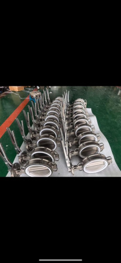 Затворы дисковые поворот​ные 304 нж, задвижки