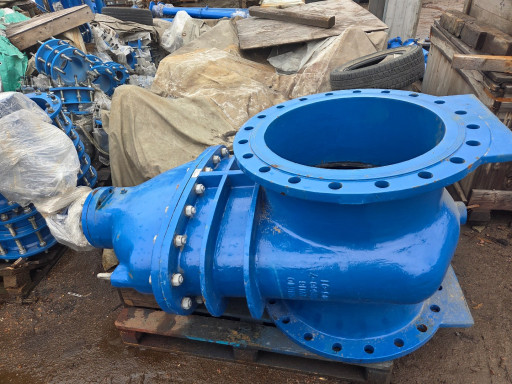 Задвижка  чуг  ду600ру16​ с электроприводом 1шт*2​90.000₽ с ндс