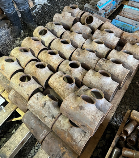 Тройник 159x6-108x4, ста​ль 09Г2С, 3000 рублей