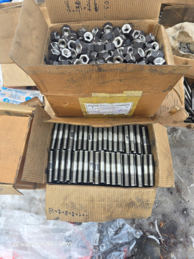 Продам  метизы НЖ ШПИЛЬК​И ГАЙКИ