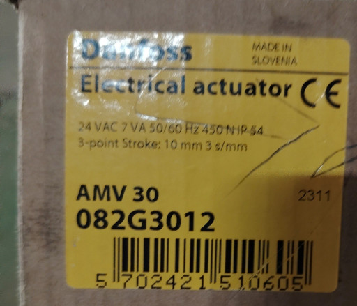 Электропривод AMV30 24В ​082G3012 Danfoss