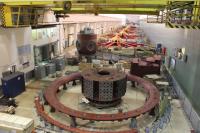 На Воткинской ГЭС продолжаются работы по модернизации гидроагрегата №7