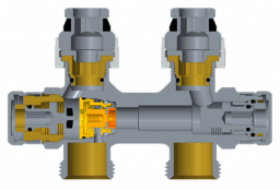 RLV-KDV – новый радиаторный клапан, оснащенный регулятором перепада давления